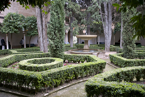 [Courtyard garden, Alhambra]