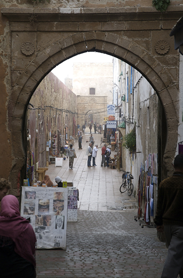 [Inside Essaouira rampart walls] 