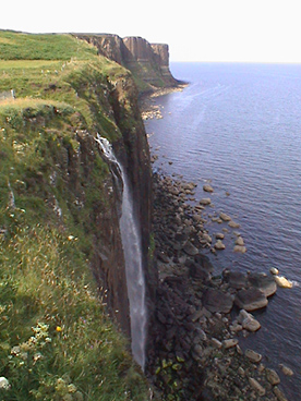 [Mealt Falls on Isle of Skye]