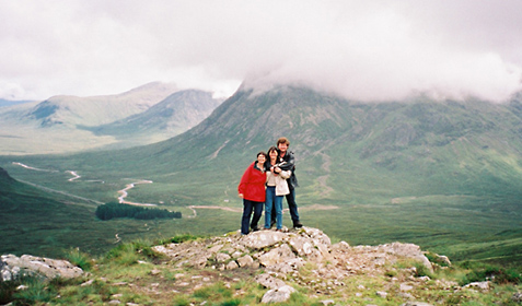 [Jane, Shirley and Mike on Devil's Staircase]